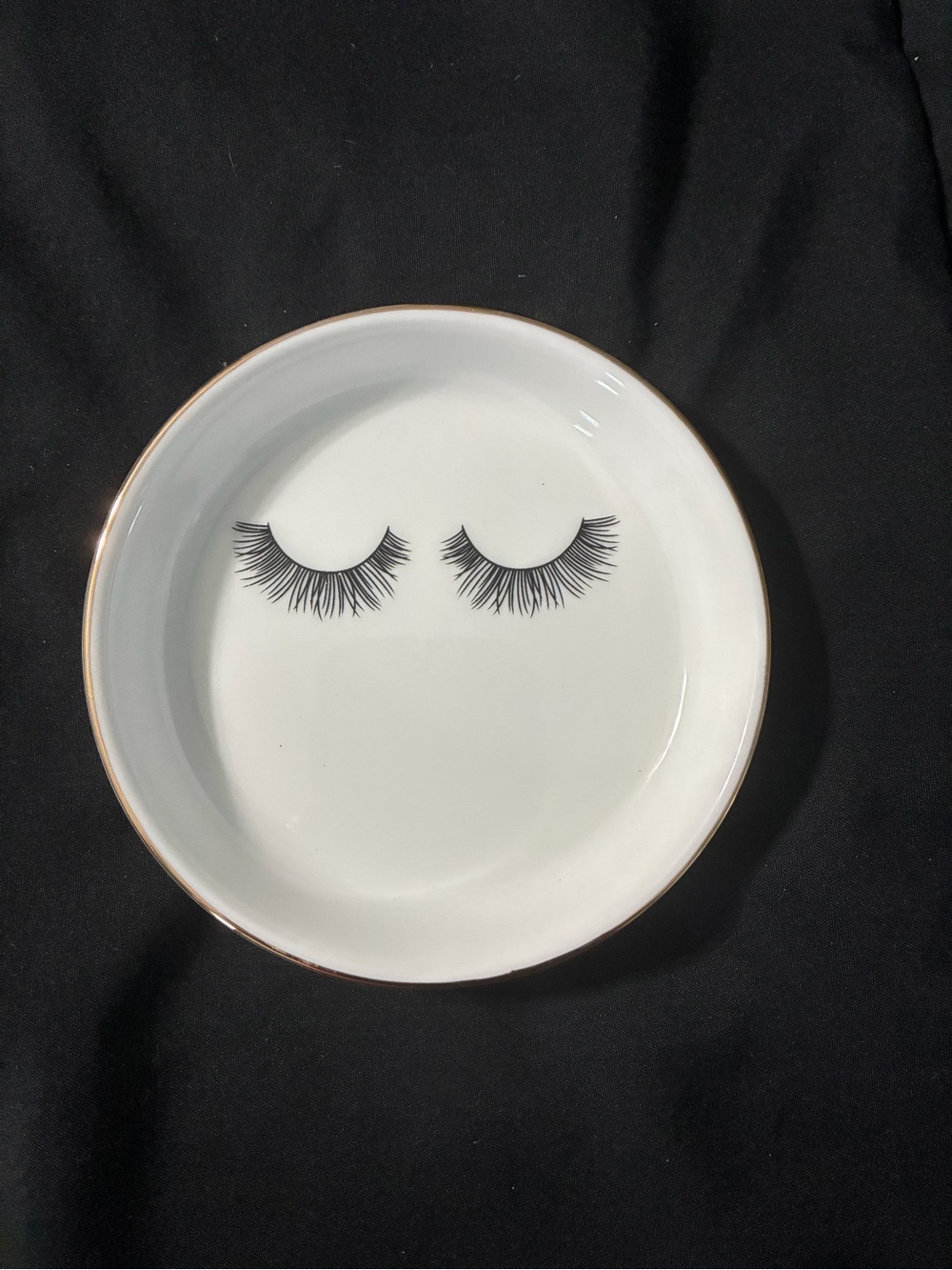 Glass Jewelry or Makeup Plate